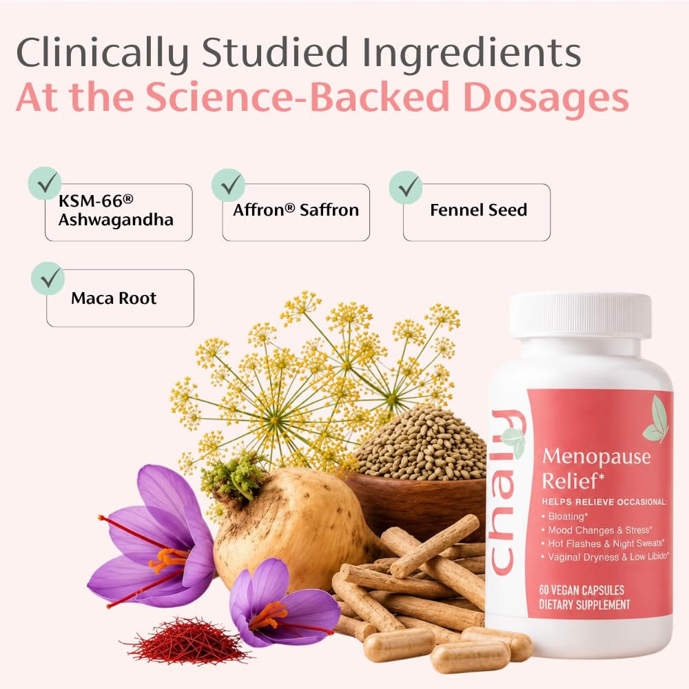 Chaly - Non-Hormonal Menopause & Perimenopause Support