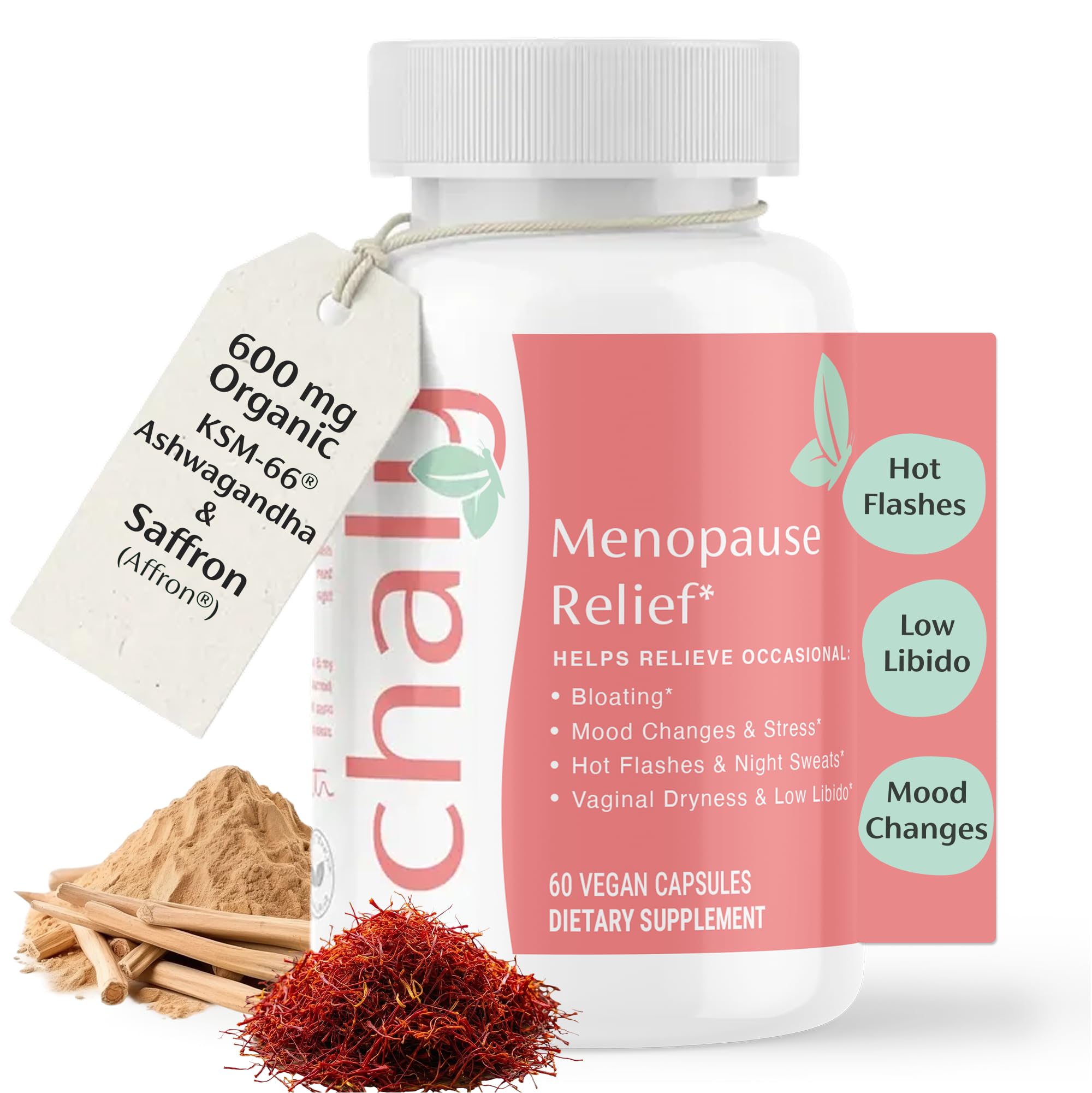 Chaly Menopause Supplement — 60 Vegan Capsules